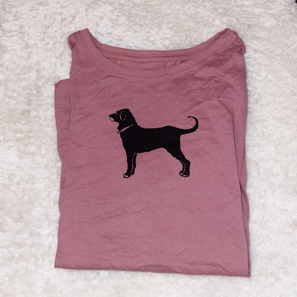 PINK THE BLACK DOG T SHIRT NEVERWORN